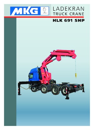Хидравлични товарни кранове MKG HLK 691 SHP a2 