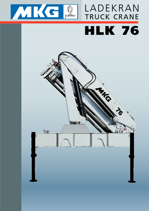 Хидравлични товарни кранове MKG HLK 76 a3 