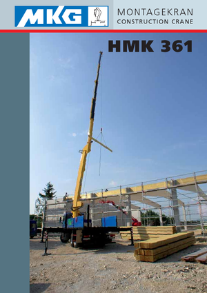 Хидравлични товарни кранове MKG HMK 361 a3 L