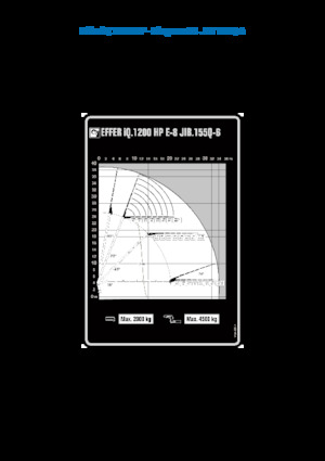 Хидравлични товарни кранове Effer IQ.1200 HP E8