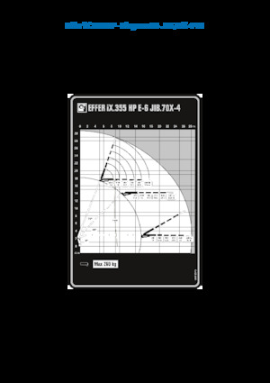 Хидравлични товарни кранове Effer IX.355 HP E6