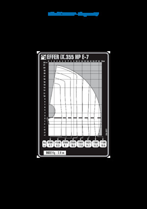 Хидравлични товарни кранове Effer IX.355 HP E7