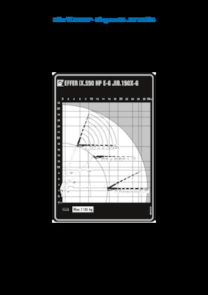 Хидравлични товарни кранове Effer IX.550 HP E6