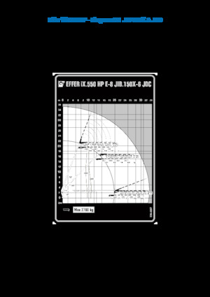 Хидравлични товарни кранове Effer IX.550 HP E8