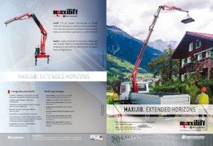 Хидравлични товарни кранове Maxilift ML 380.4H