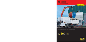 Хидравлични товарни кранове Palfinger PK 10000 C