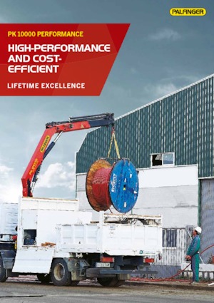 Хидравлични товарни кранове Palfinger PK 10000 B