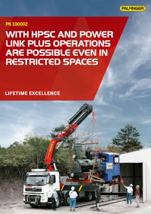 Хидравлични товарни кранове Palfinger PK 100002 G