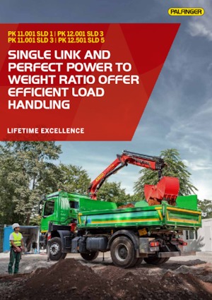 Хидравлични товарни кранове Palfinger PK 11.001 SLD 1 A