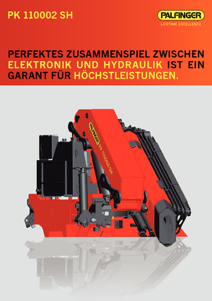 Хидравлични товарни кранове Palfinger PK 110002 SH H