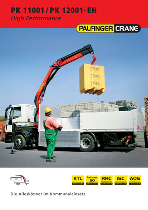Хидравлични товарни кранове Palfinger PK 11001 D