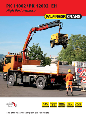 Хидравлични товарни кранове Palfinger PK 12002 EH D