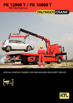 Хидравлични товарни кранове Palfinger PK 12000 TB
