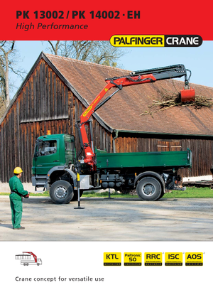 Хидравлични товарни кранове Palfinger PK 13002 E