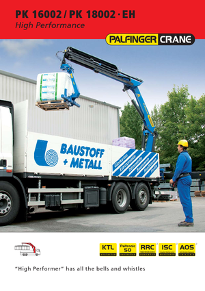 Хидравлични товарни кранове Palfinger PK 16002 D