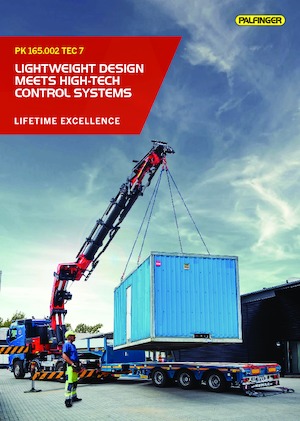 Хидравлични товарни кранове Palfinger PK 165.002 TEC 7 H 