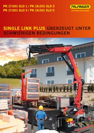 Хидравлични товарни кранове Palfinger PK 17.001 SLD 3 A