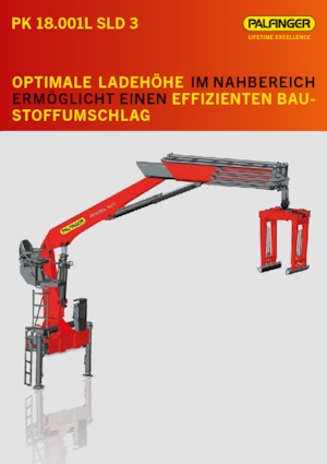 Хидравлични товарни кранове Palfinger PK 18.001L SLD 3 A