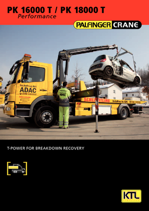Хидравлични товарни кранове Palfinger PK 18000 TC  HPLS