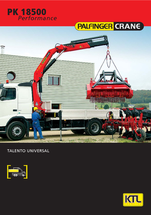 Хидравлични товарни кранове Palfinger PK 18500 A