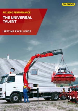 Хидравлични товарни кранове Palfinger PK 18500 C