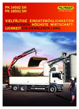 Хидравлични товарни кранове Palfinger PK 18502 SH E