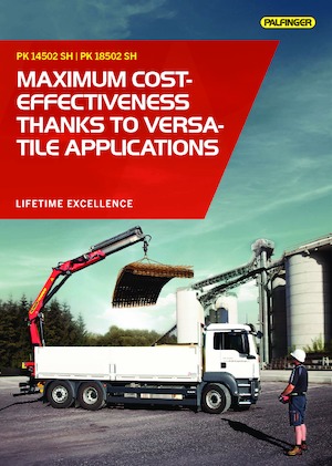 Хидравлични товарни кранове Palfinger PK 18502 SH E