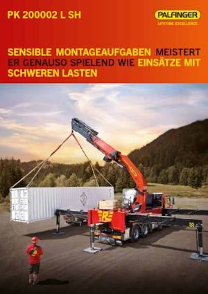 Хидравлични товарни кранове Palfinger PK 200002 L-SH G