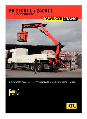 Хидравлични товарни кранове Palfinger PK 24001 LB 4  HPLS