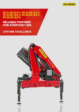 Хидравлични товарни кранове Palfinger PK 22.501 SLD 3 B