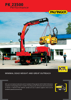Хидравлични товарни кранове Palfinger PK 23500 A