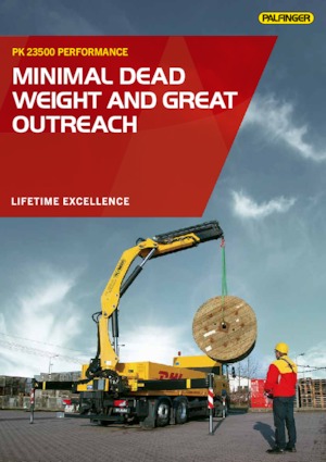 Хидравлични товарни кранове Palfinger PK 23500 E