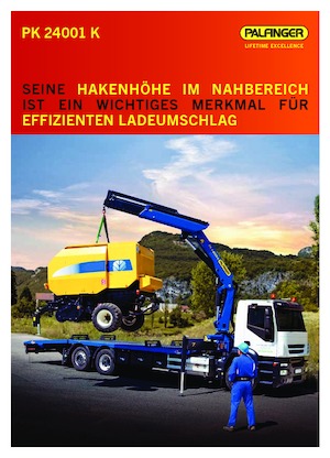 Хидравлични товарни кранове Palfinger PK 24001-K B