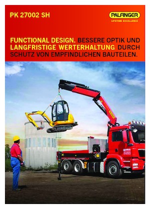 Хидравлични товарни кранове Palfinger PK 27002 SH C