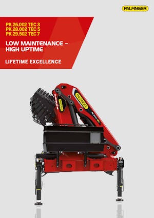 Хидравлични товарни кранове Palfinger PK 28.002 TEC 5 F