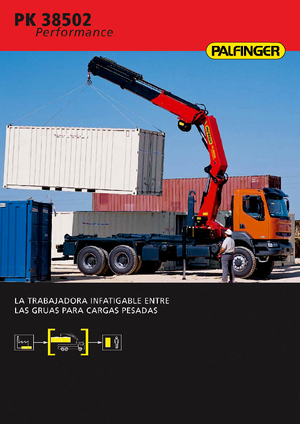 Хидравлични товарни кранове Palfinger PK 38502 E
