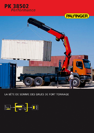 Хидравлични товарни кранове Palfinger PK 38502 E