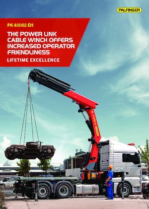 Хидравлични товарни кранове Palfinger PK 40002 EH G