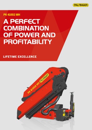 Хидравлични товарни кранове Palfinger PK 41002 MH C