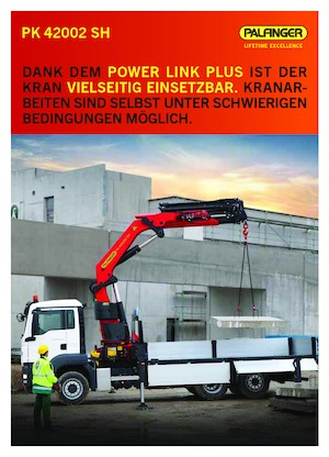 Хидравлични товарни кранове Palfinger PK 42002 SH G