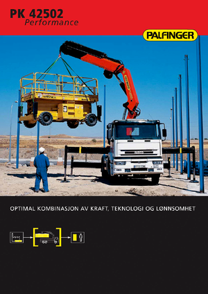 Хидравлични товарни кранове Palfinger PK 42502 HPLS B