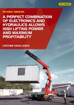 Хидравлични товарни кранове Palfinger PK 44502 C