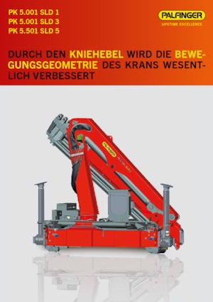 Хидравлични товарни кранове Palfinger PK 5.001 SLD 3 C