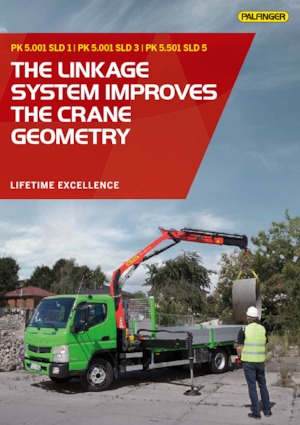 Хидравлични товарни кранове Palfinger PK 5.001 SLD 3 C