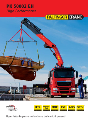 Хидравлични товарни кранове Palfinger PK 50002 EH G