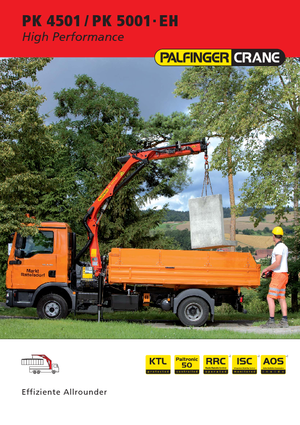 Хидравлични товарни кранове Palfinger PK 5001 EH
