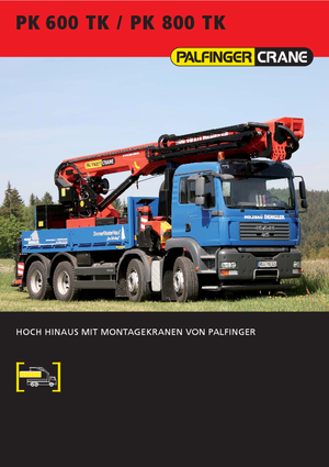 Хидравлични товарни кранове Palfinger PK 600 TAKA HPLS