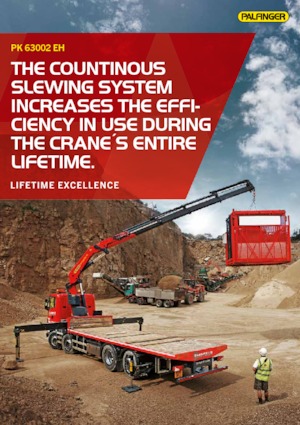 Хидравлични товарни кранове Palfinger PK 63002 EH B