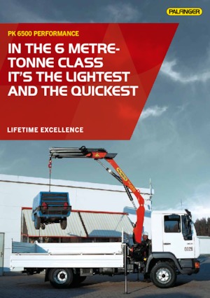 Хидравлични товарни кранове Palfinger PK 6500 A