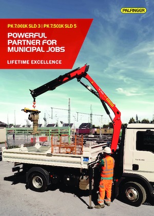 Хидравлични товарни кранове Palfinger PK 7.501K SLD 5 A